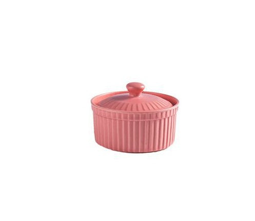 Nouveau bol de cuisson en céramique de style nordique avec couvercle