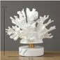 Maison's White Coral Marble Sculpture