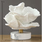 Maison's White Coral Marble Sculpture