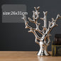 Maison's Luxe Gold Tree Sculpture
