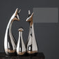 Maison's Luxe Gold Tree Sculpture