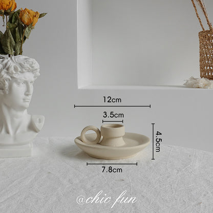 Abstract Neutral Ceramic Vases